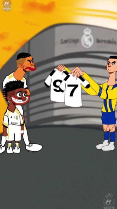 Madrid's new number 9.🐢 #mbappe #ronaldo #realmadrid #championsleague #football #cr7 #cristianorona