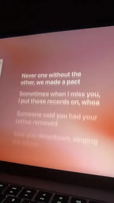 The One That Go Away -Katy Perry #music #song #lyrics #fyp #viral 
