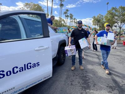 We joined HomeAid OCLA’s Diaper Drive Thru Drop Off, uniting with our community to support neighbors