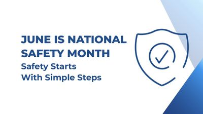 June is National Safety Month. Start with a few simple steps. Learn more home safety tips: https://t