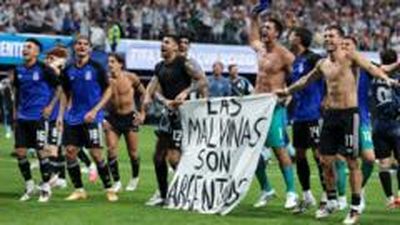 Argentina face the prospect of disciplinary action from Fifa after their players celebrate the World