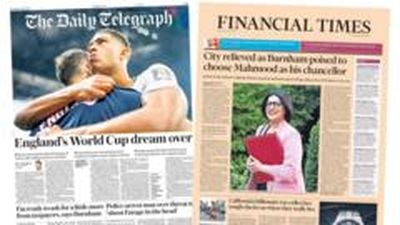 Englands World Cup dream ends and Andy Burnham is poised to make Shabana Mahmood his chancellor - Th