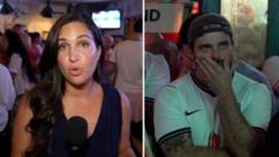 North America correspondent Nada Tawik reports from a packed pub in the Big Apple.