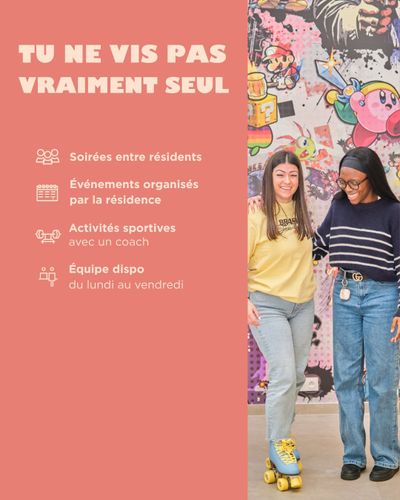 Post by kleyetudiants on Instagram: Moins de galères, plus de vie étudiante 🤝 Logement, communauté, sécurité... Tout est pensé pour simplifier ton quotidien et te laisser plus de temps pour ce qui compte vraiment : tes études, tes amis, tes projets