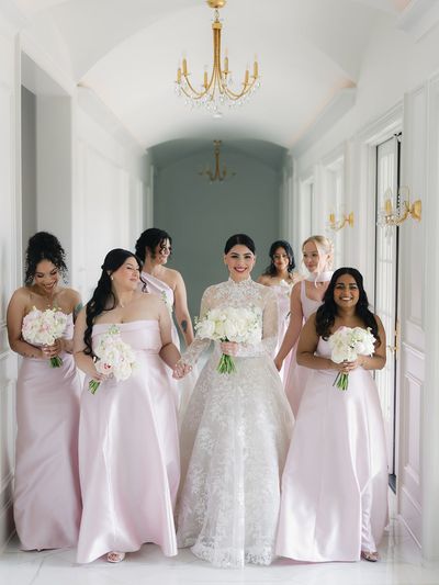 champagne satin dress bridesmaid Rewritten Brooklyn Bridesmaid Dress in Champagne Satin – We Do Bou main image 1