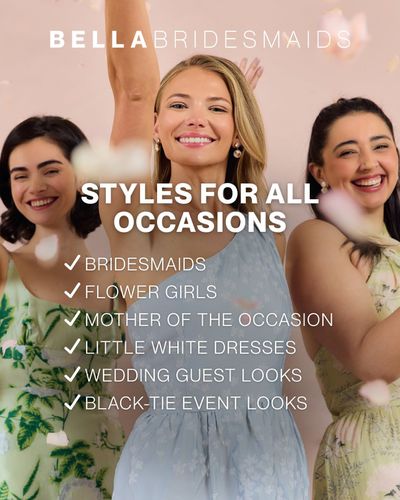 Bella Bridesmaids | Bridal Party Dresses & Accessories Bella Bridesmaids | Bridal Party Dresses & Accessories
