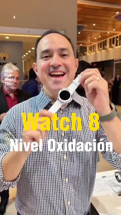 El Galaxy Watch 8 te mide el nivel de Oxidación de tu cuerpo.\n💲Te doy un codigo de descuento, adqu