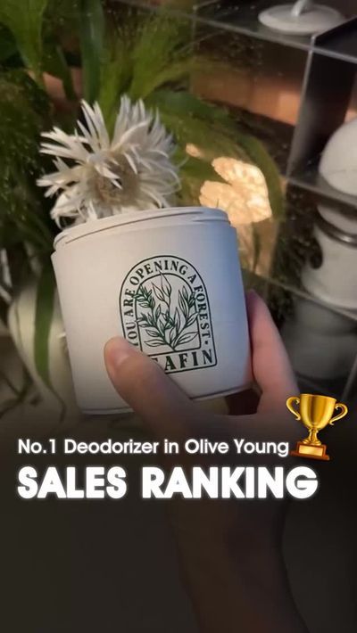 ðŸ† No.1 deodorizer in Olive Young sales ranking ðŸ‘€ðŸŒ¿

Korean households are obsessed with this