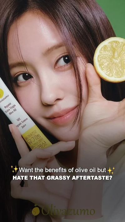 Love olive oil benefitsâ€¦ but not the grassy burn? ðŸ™

ðŸ‘€ðŸ‹ðŸ«’Meet the smoother way to glow.