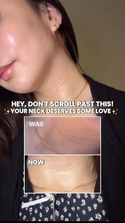 ðŸ˜³Hey, don't scroll past this! 
ðŸ‘€Your neck deserves the glow your face gets!

ðŸ¤Level up your