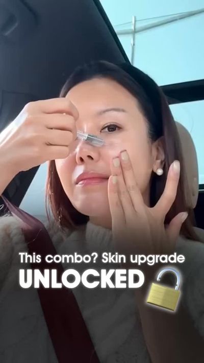 This combo? Skin upgrade unlocked ðŸ”¥

Start with the Hyal Glow Booster Ampoule ðŸ’§
for that deep,
