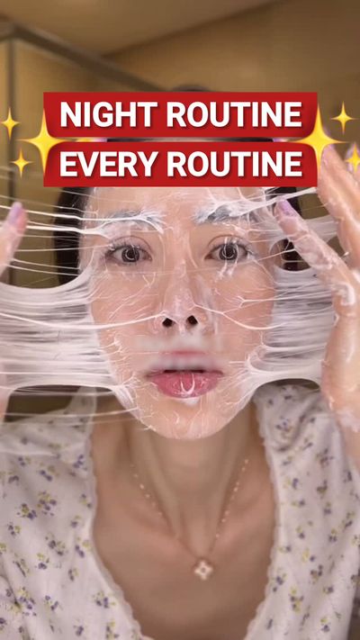 ðŸŒ™ Now is your Night Routine!
Build your glow step by step with #EveryRoutine ðŸ’«

âœ¨ Cleanse & 