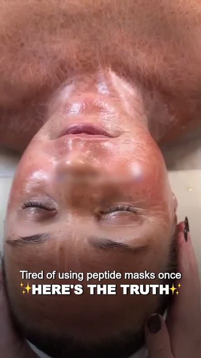 ðŸ‘€Still relying on one-time peptide masks for necklines? Hereâ€™s the realityâ€¦

ðŸ˜±Temporary pl