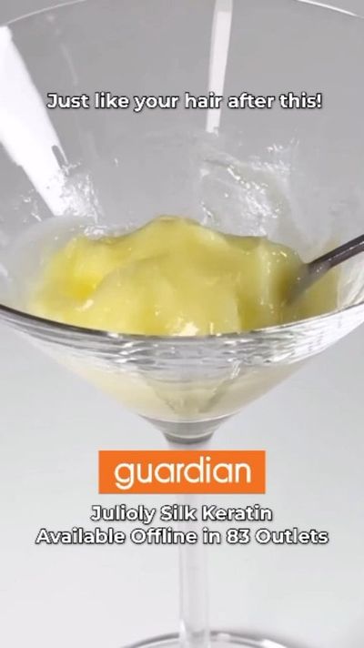 âœ¨ Think of it as a drink for your hair â€” but even better. ï¿½ðŸ’§

Watch #Julioly #SilkKeratin t