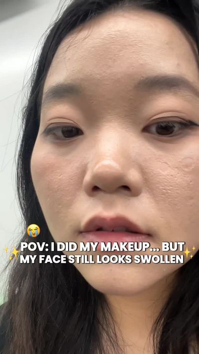 Did your makeupâ€¦ but the face still looks swollen?

Makeup enhances features.
But true definition 