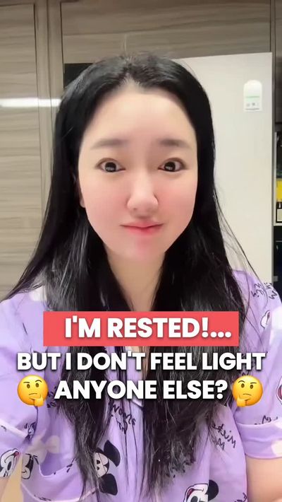Iâ€™m rested, but I donâ€™t feel light.
Anyone else?

Morning puffiness doesnâ€™t always mean weight