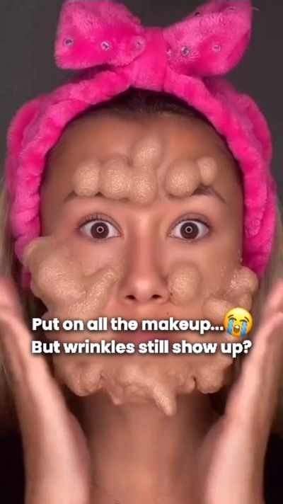 Weâ€™ve all done it â€” covering fine lines with foundationâ€¦ applying more concealer over dark spo