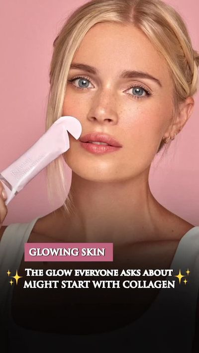 âœ¨ The glow everyone asks aboutâ€¦might start with collagen.

As we age, natural collagen productio