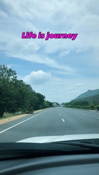 Life is a journey! #bengaluru #drive #Journey #life #bangalore