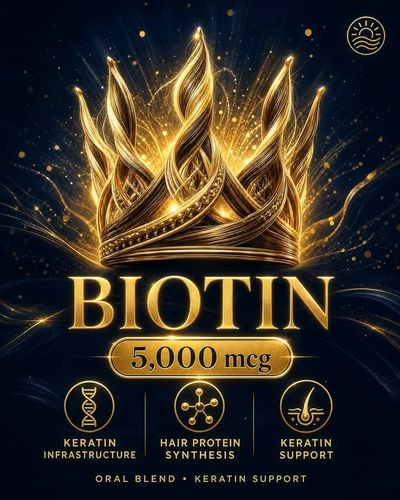 Support your hair from the inside out. Biotin is a key nutrient for maintaining healthy hair, suppor