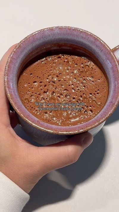 Starting your day with a delicious cup of @creation.cacao can offer a range of physical, mental and 