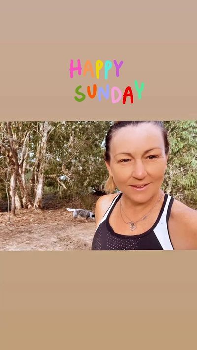 Happy Sunday keeping exercise fun and easy and enjoyable on a Sunday is so important and also treati
