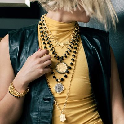 Fierce style deserves fierce accessories. The Saint Cloud Collection brings bold black onyx paired w