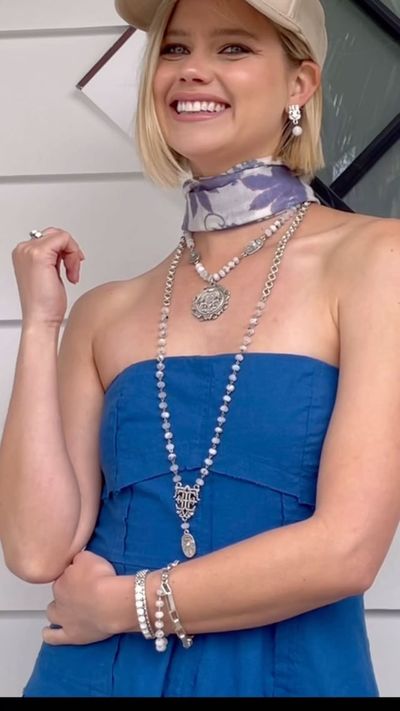 Step into summer with French Kande moonstone styles from our new Concorde collection. Each piece cap