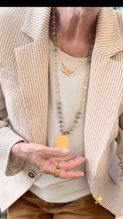 Susanâ€™s style shines in the Concorde collection! These handcrafted pieces with vintage French meda