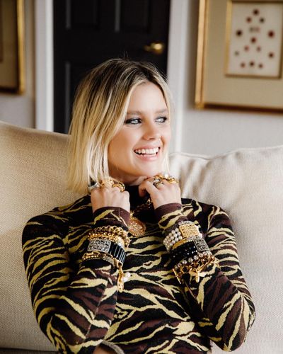 Need some holiday arm Kande? Stack em up, or dress them down. French Kande styling ideas are endless