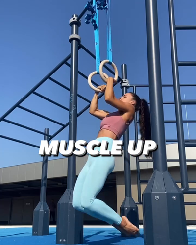 RING MUSCLE UPðŸ”¥

The ring muscle up is one of the most complex movements to master. It requires b