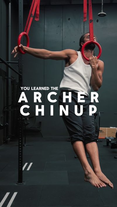 Comment “Archer” for the full tutorial 👇🏽

A clean Archer Chinup is one of the sickest looking int