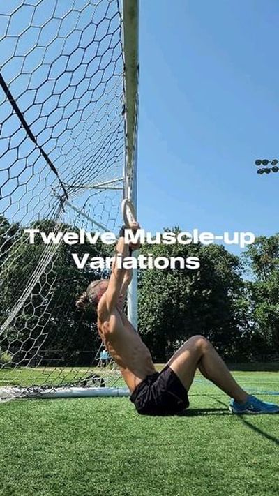 SAVE/SHARE these 12 low #gymnasticrings #muscleup variations. They progress from #beginnercalistheni