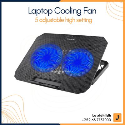 Laptop Cooling Fan 
HADDA DALBO | اطلب الان | ORDER NOW
📱 63 7757000 / 637757111
📩 +252 63 7757000