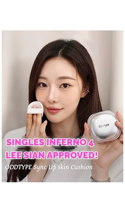 LEE SIAN approved ODDTYPE CUSHION?!
Letâ€™s talk more ðŸ’ðŸ»â€â™€ï¸

â€œThis cushion changed my 