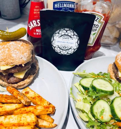Ultimate burger 🍔 @spicemasters.co.uk \n\nThese were delicious. So much flavour from using the ulti