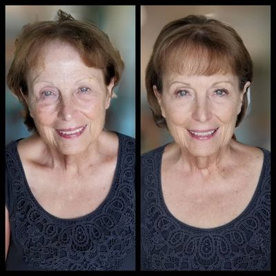 Beautiful airbrush transformation for this Momma. Momma is a cancer survivor and wanted to feel and 