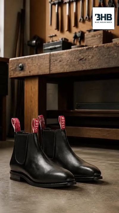 Blundstone Black Elastic Side Boot 510 – Blue Heeler Boots
